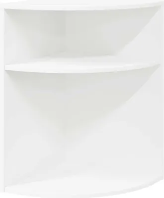 Immagine prodotto di vidaXL Tavolino bianco 39,7 x 39,7 x 60 cm Materiale a base di legno