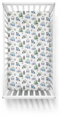 Immagine prodotto di Lenzuolo con Angoli per Lettino 60 × 120 cm – 100% Cotone, Morbido ed Elastico