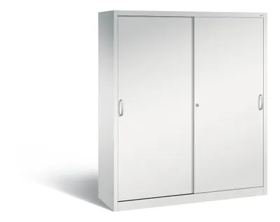 Produktbild von C+P Schiebetürenschrank Acurado-2000 | HxBxT 195x160x50cm | Lichtgrau