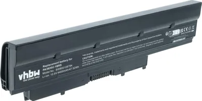 Produktbild von vhbw Akku kompatibel mit Toshiba Mini NB550D/00J, NB550D/00K, NB550D-109, NB550, NB550D, NB550D/00D, NB550D/00H Notebook (4400 mAh, 10,8 V, Li-Ion)