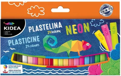 Obrázek produktu pro Plastelína 24 barev KIDEA