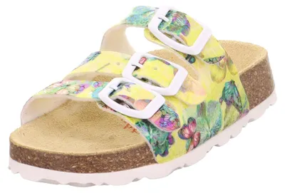 Productafbeelding van Superfit meisjes slippers, geel/meerkleurig, model 6060