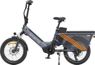 Image de Vélo Électrique LE20 EU - Pneus 20 Pouces 250W Moteur 48V19.2AH Cellule Unique Batterie Freins Hydrauliques - Gris