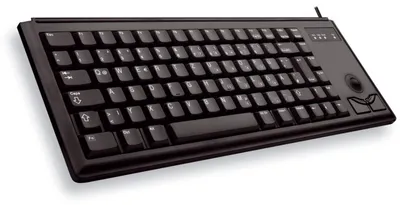 Obrázek produktu pro CHERRY G84-4400, Plná velikost (100 %), Kabel, PS/2, QWERTZ, Černá