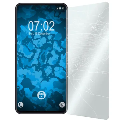 Produktbild von 3er-Pack PhoneNatic Glas-Folie klar  kompatibel mit Xiaomi Mi Mix 3 - Panzerglas für Mi Mix 3