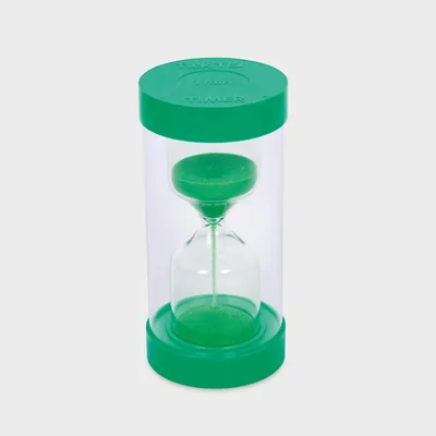 Produktbild von TickiT Sanduhr Spielzeug ColourBright 1 Min Grün Zeitmesser