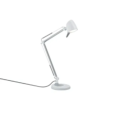 Obrázok produktu pre Trio Leuchten - Moderná stolná lampa I Stolná lampa I Lampa I Lampa oceľová I nikel matný s bielou vrátane LED - Marie Touch funkcia I Obývacia izba I Spálňa - Kov Iné - I (nevymeniteľná) LED