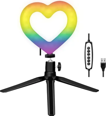 Image de Logilink Herzform-LED-Stativ m.Beleuchtungsteuerung, RGB