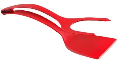 Produktbild von Silikon Eierkochspatel für Kochzubehör, 31 x 8,5 cm, rot