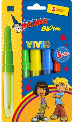 Produktbild von Malinos 300919 - Blopens Vivid 5-er