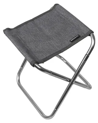 Produktbild von INF Tragbarer Klapphocker 7075 Aluminium Polyester 24.8x22.5x27cm Camping