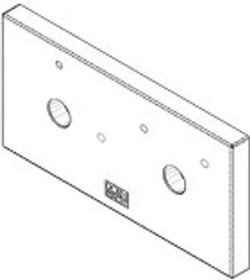Produktbild von Dornbracht 092798006-00 xGATE Rosette Wand Ersatzteile
