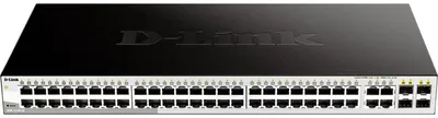 Zdjęcie produktu dla D-Link DGS-1210-52/E Switch 440mm D-Link DGS-1210-52 4*SFP/48*GE detaliczny