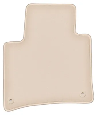 Produktbild von DURBAN Beige Velours-Fahrerfußmatte für Porsche Cayenne II SUV (2010-)