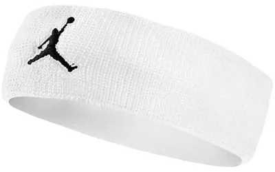 Produktbild von Nike Jordan Jumpman Headband 101 white/black