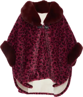 Immagine prodotto di Poncho lavorato a maglia OSHA da donna - viola, M