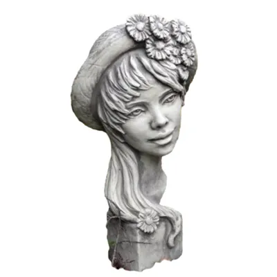 Immagine prodotto di Bellissimo busto di Calendula in pietra fusa Nuovo Resistente al gelo e alle intemperie 24-50803