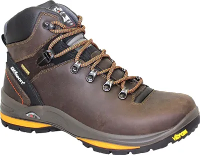 Produktbild von Grisport - Herren Wanderstiefel "Saracen", Gewachstes Leder GS169 (44 EU) (Braun/Schwarz)