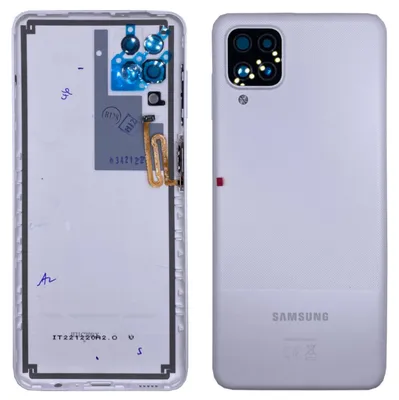 Obrázok produktu pre Kryt batérie Samsung pre Galaxy A12 GH82-24487B, biely