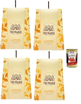 Produktbild von Tre Marie Italian Gourmet Pandoro Tradizionale soffice Weihnachtskuchen 1 x 750g