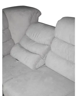 Zdjęcie produktu dla Rozkładana sofa Narożnik z tkaniny Tapicerowany narożnik z tkaniny Verso