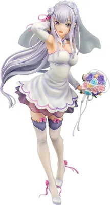 Zdjęcie produktu dla Re:ZERO -Starting Life in Another World- figurka z PVC 1/7 Emilia, wersja ślubna, 25 cm