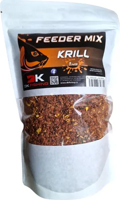 Image de DK Fishing Feeder mix wetted Krill 1kg