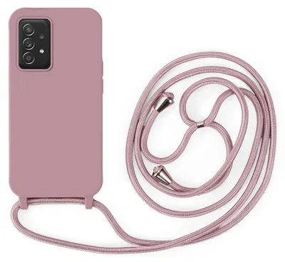 Produktbild von Handykette für Samsung Galaxy A52 Hanyhülle mit Band Hülle mit Kodel Rosa