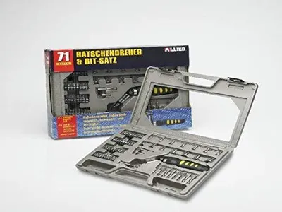 Produktbild von Ratschenschraubendreher Set, 71-teilig, mit Aufbewahrungsbox, für Smartphone Reparaturen