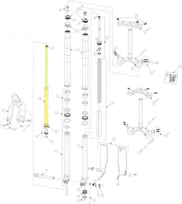 Produktbild von Manitou Cartridgegehäuse für Dorado 27,5/29 Zoll - präzises Service-Upgrade n....