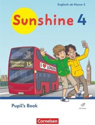 Produktbild von Sunshine 4. Schuljahr. Pupil's Book mit Audios (Webcode) und BuchTaucher-App