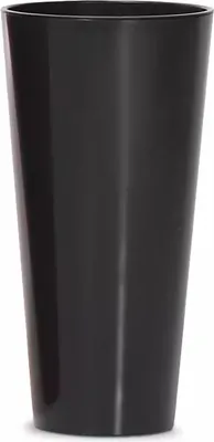 Image de Pot de fleurs 20cm TUBUS SLIM DTUS200S-S433 anthracite plastique PROSPERPLAST