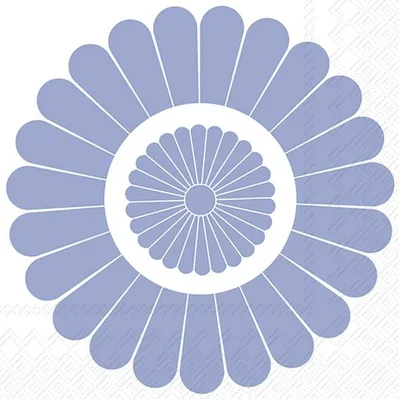 Produktbild von Servietten 33x33 cm - FLEUR (V&B) blue