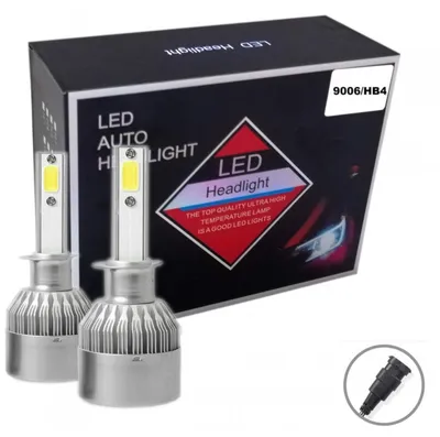 Zdjęcie produktu dla Zestaw 2 żarówek LED do reflektorów halogenowych HB4 (ХБ4), 12 V, 36 W