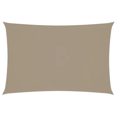 Immagine prodotto di vidaXL Sun Sail Oxford Tessuto rettangolare 2x4 m Taupe