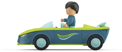 Produktbild von Siku Dave Divey, Auto, 1,5 Jahr(e), Blau, Grün