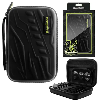 Immagine prodotto di Custodia per freccette, adatta a 6 freccette: organizer compatto per freccette e accessori