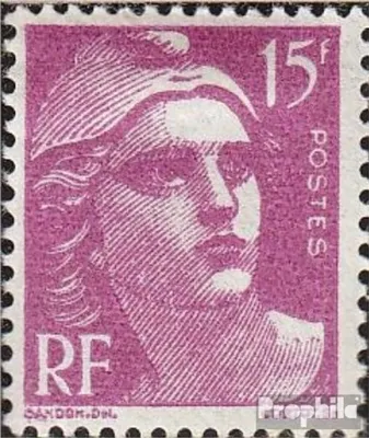 Produktbild von Briefmarken Frankreich 1945 Mi 697 postfrisch Freimarken