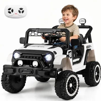 Produktbild von KOMFOTTEU Kinder Elektroauto, 12V Elektro Kinderauto mit 2,4 G Fernbedienung