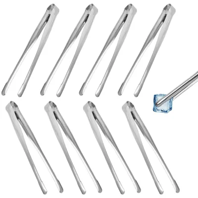 Servierzange Edelstahl 8 Stück 18 cm Buffetzange