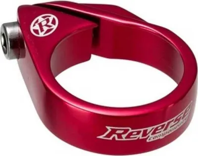 Produktbild von Reverse Alu Sattelstützen Bolt Klemme 31,8mm'' Rot