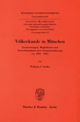 Produktbild von Völkerkunde in München