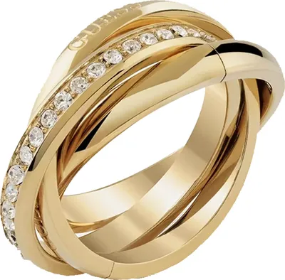 Immagine prodotto di Guess - JUBR04067JWYG54 - Anello - Donna - Acciaio e zirconi - Larghezza 54