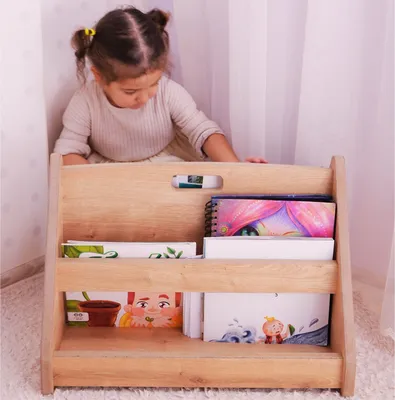 Imagen del producto de Skye Decor, Kucuk Bilge: Estantería, color marrón, fabricada con 100% MDF, dimensiones: 50 x 37 x 33 cm