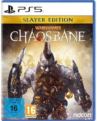 Zdjęcie produktu dla Bigben Interactive Warhammer : Chaosbane - Slayer Edition, PlayStation 5, Tryb multiplayer, od 17 lat, Nośnik fizyczny