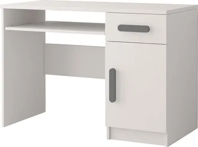 Produktbild von Schreibtisch Jonas I 08 + Griffenfarbe GRAU