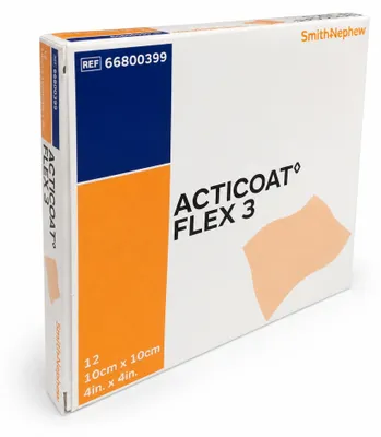 Produktbild von ACTICOAT Flex 3 10x10 cm Verband 12St PZN 05372858