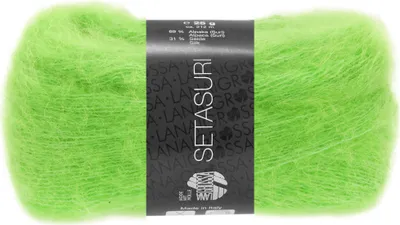 Produktbild von Lana Grossa Setasuri (Feines Lace-Garn), Farbe:051 - Frühlingsgrün