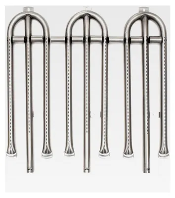Produktbild von Brennerrohr-Set aus Edelstahl für 3-flammige Gasgrills und Bräter