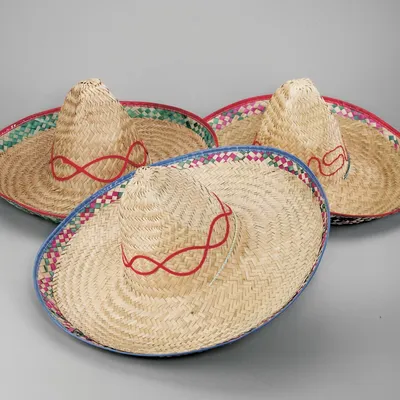 Produktbild von Sombrero Ø 50 cm natur  Karneval Fasching